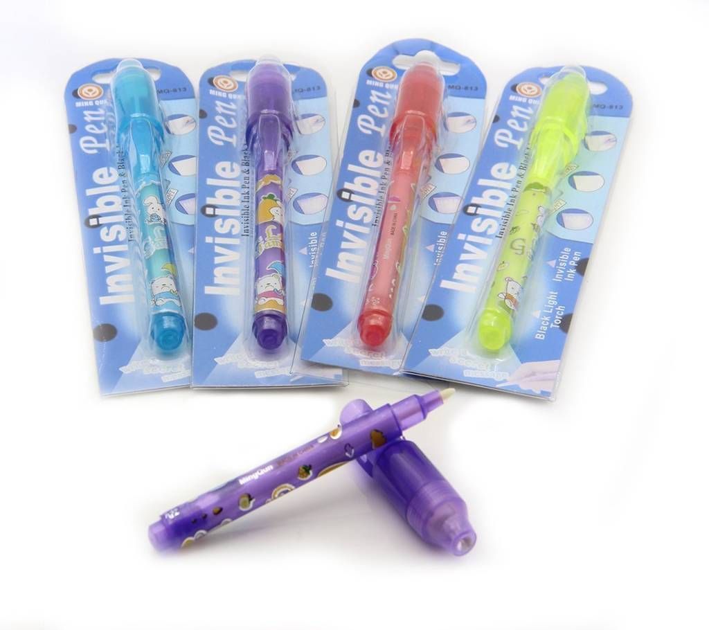 Invisible Ink Pen - 3 Pic