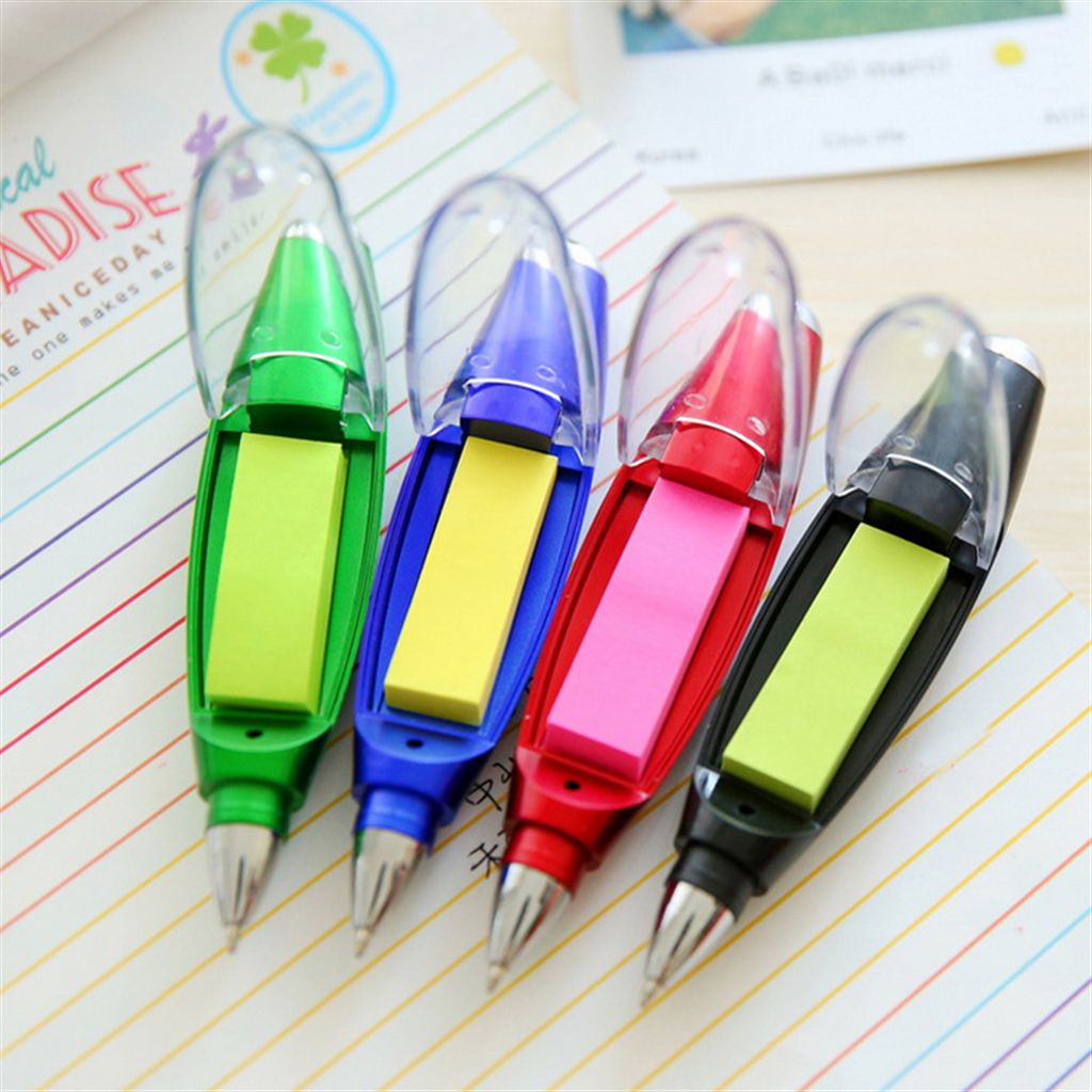 Compact Notepad LED Pen