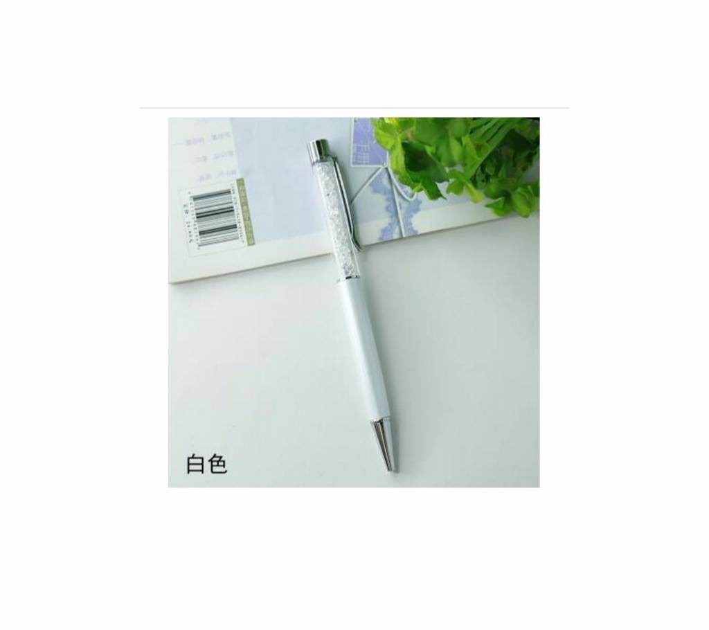 Flattop Crystal Ballpoint Pen