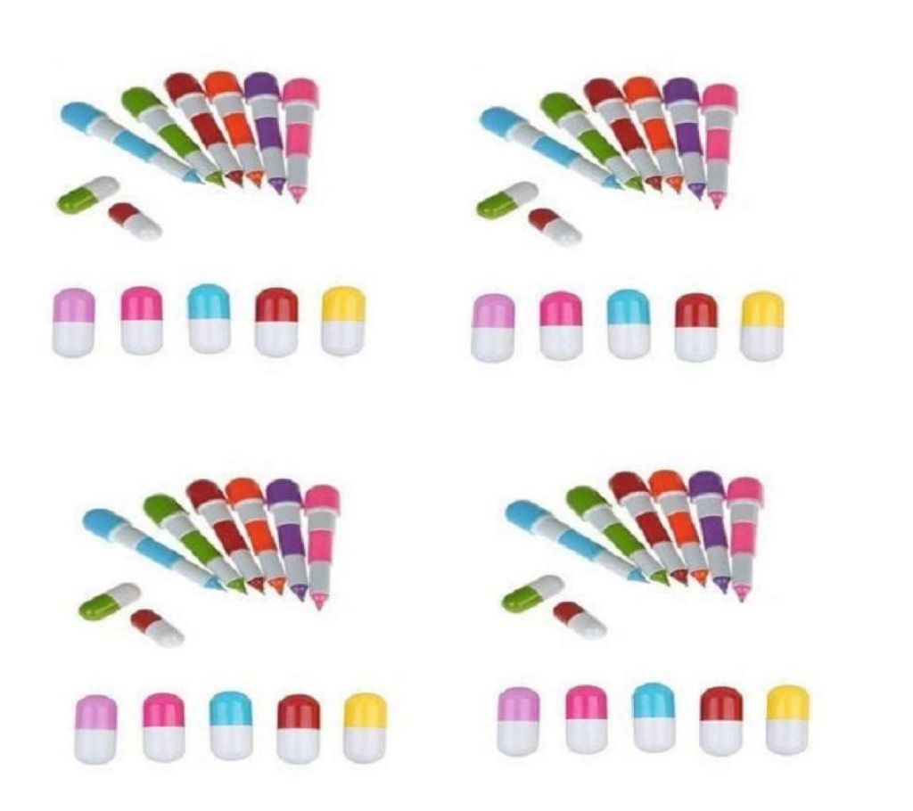 Capsule Shape Pen - 1 pc