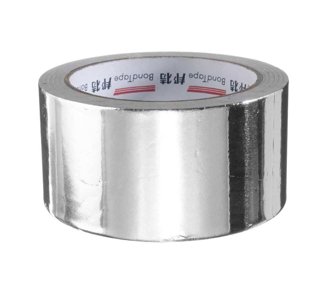 25M Roll Silver Aluminum Adhesive Foil Sealing Tape Heating Duct Repairs