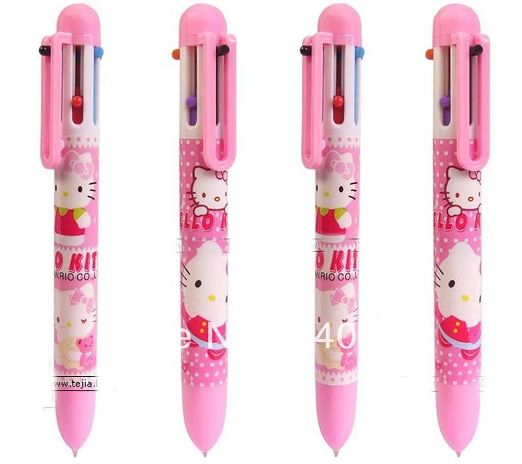 8 color ball pen
