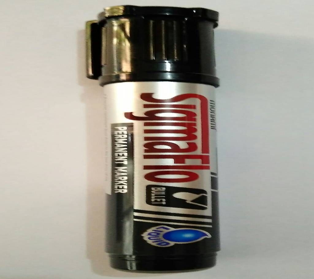 Sigmaflo Permanent Marker Black Ink (1 piece)