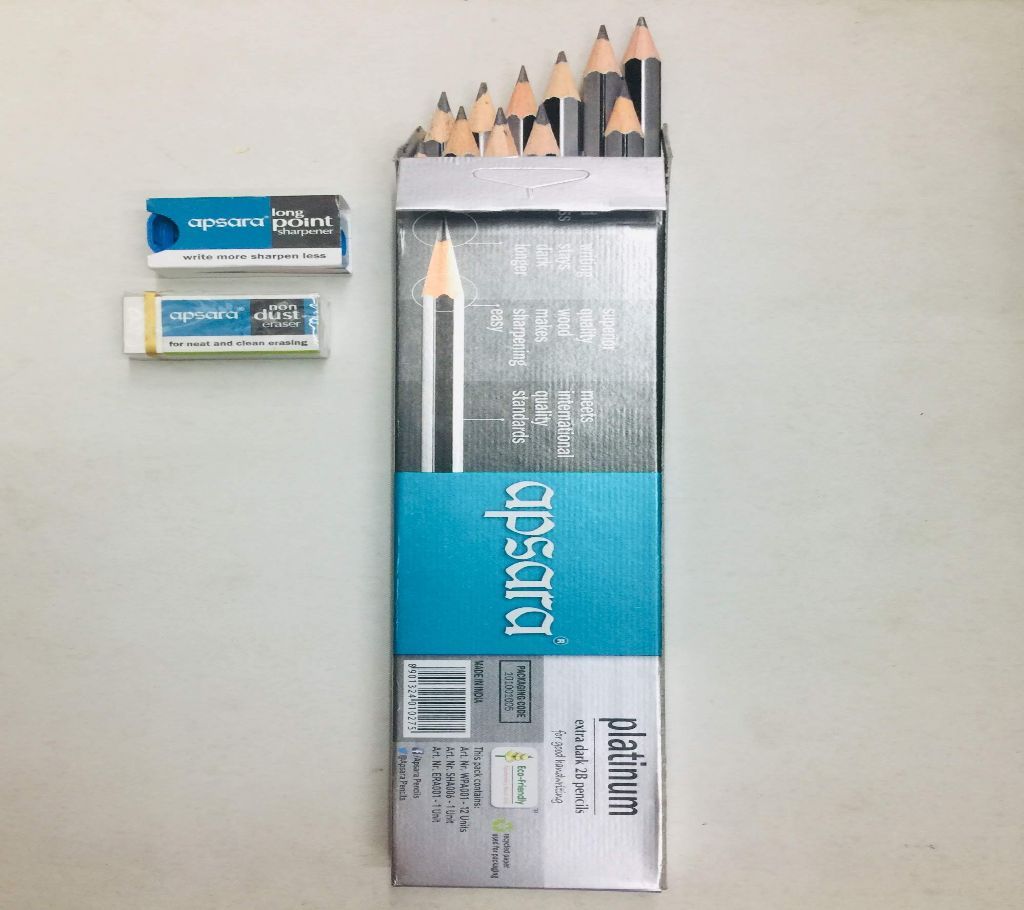 These 2B-grade pencils are made from high quality wood for extra durability and easy sharpening. These have special lead which helps in easy and smoot