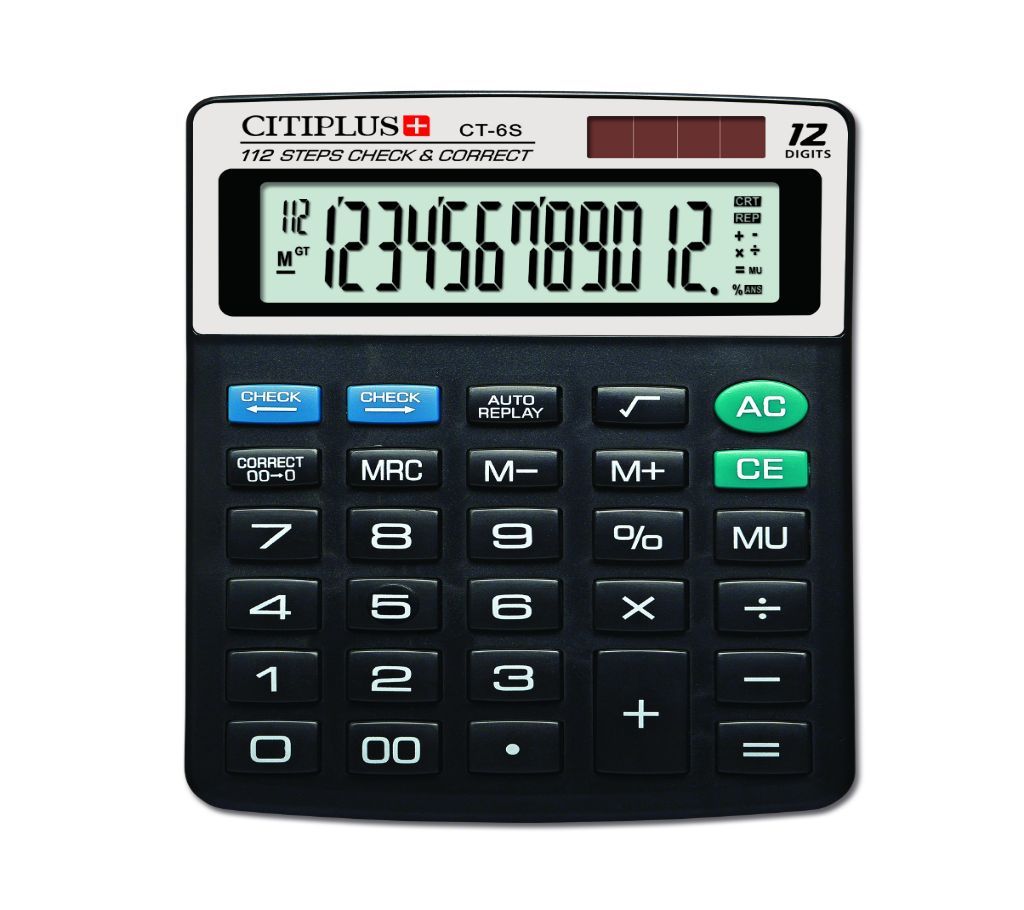 CITIPLUS 12-Digits Electronic Calculator