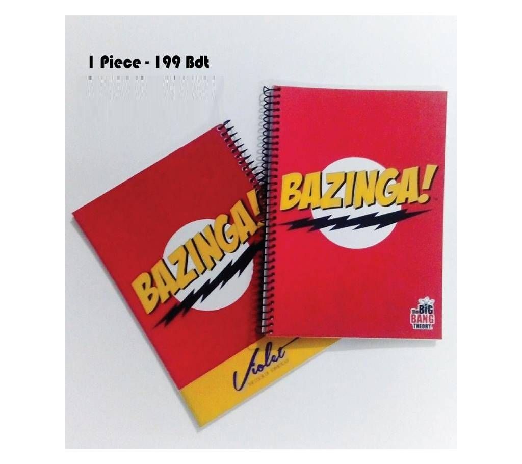 Bazinga Notebook