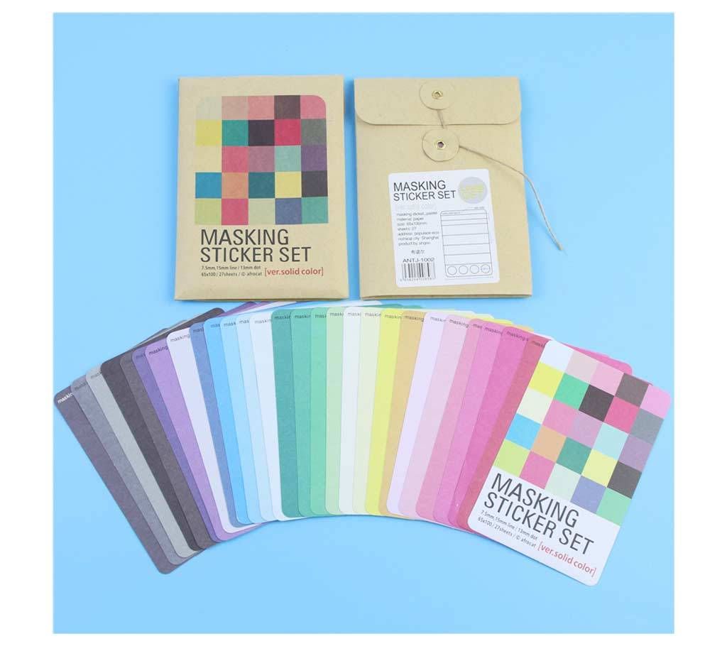Masking Sticker