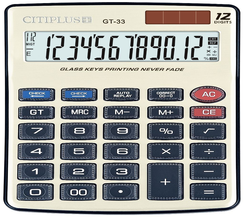 CITIPLUS 12- Digits Official Calculator
