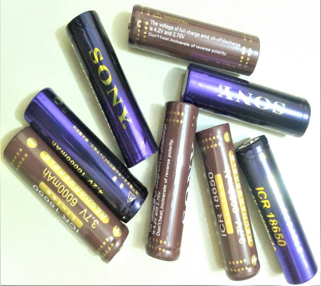 Rechargeable Battery-3.7 Volt, SONY Heavy Duty Battery-4Pcs