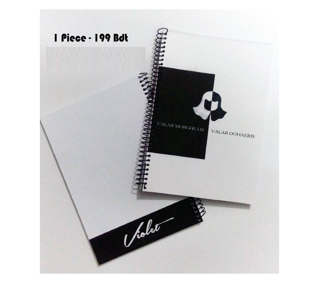 Valar Dohaer Notebook