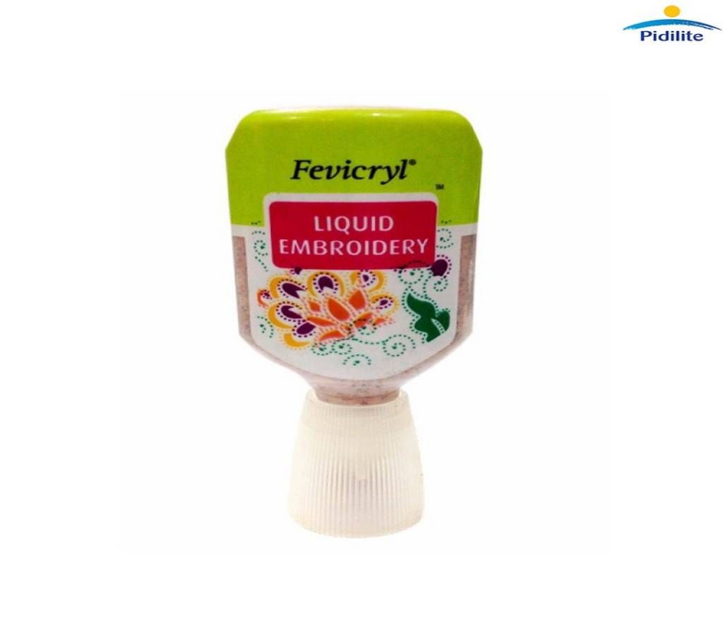 Fevicryl Liquid Embroidery Glitters, Rangoli Color 20ml