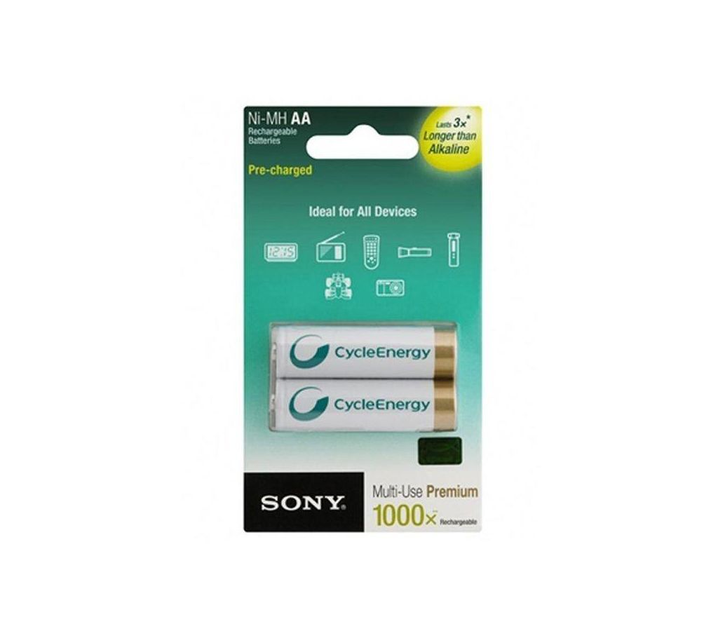 Sony 2100mAh x 4AA Rechargeable Battery - Black