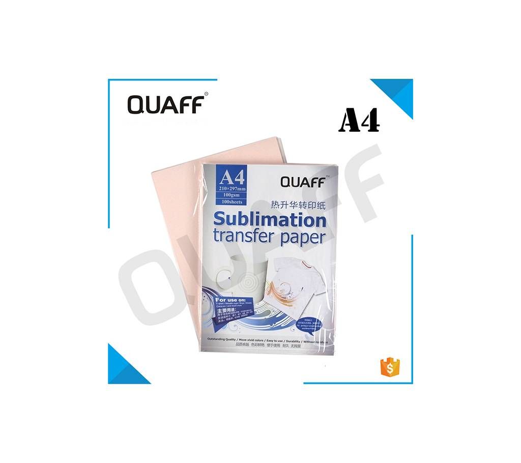 Sublimation paper for all inkjet printers 100gsm 100 Sheet 