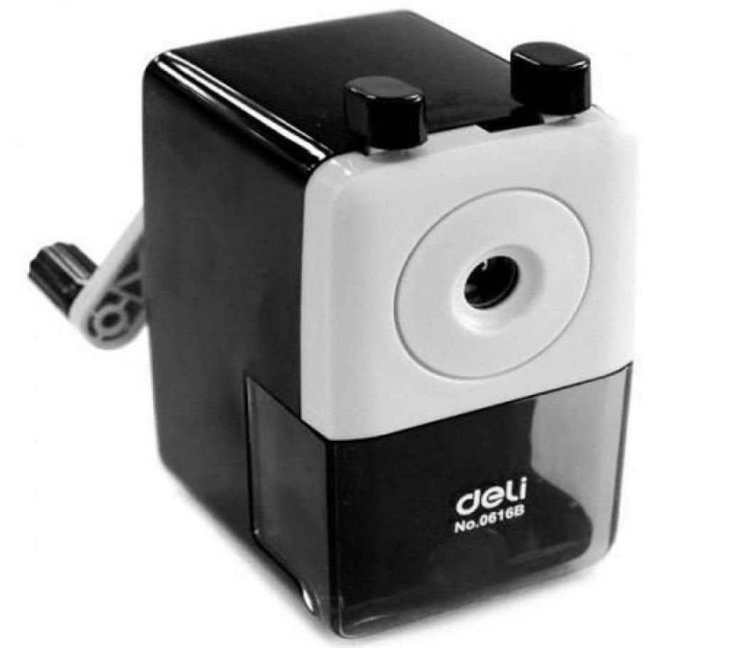 Deli Rotary Pencil Sharpener 0616B, 8mm For Graphite Pencil