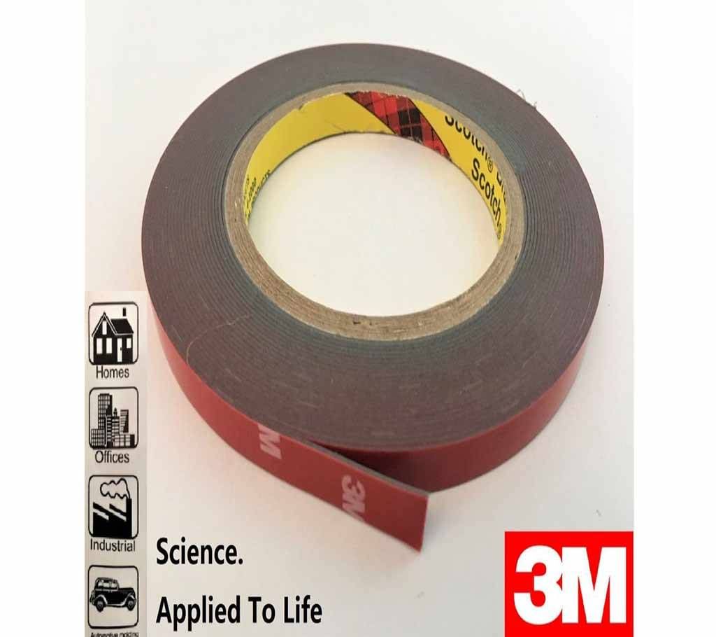 Rolls PE Foam Double Sided Tape, Waterproof Mounting Adhesive Tape Roll for Automotive Mounting/Weatherproof Decorative/Trim/Car Trim Strip/Photo Fram