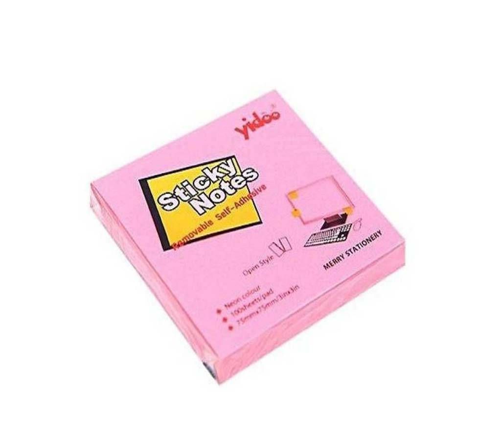 Sticky Notes - Pink (12 Packs)