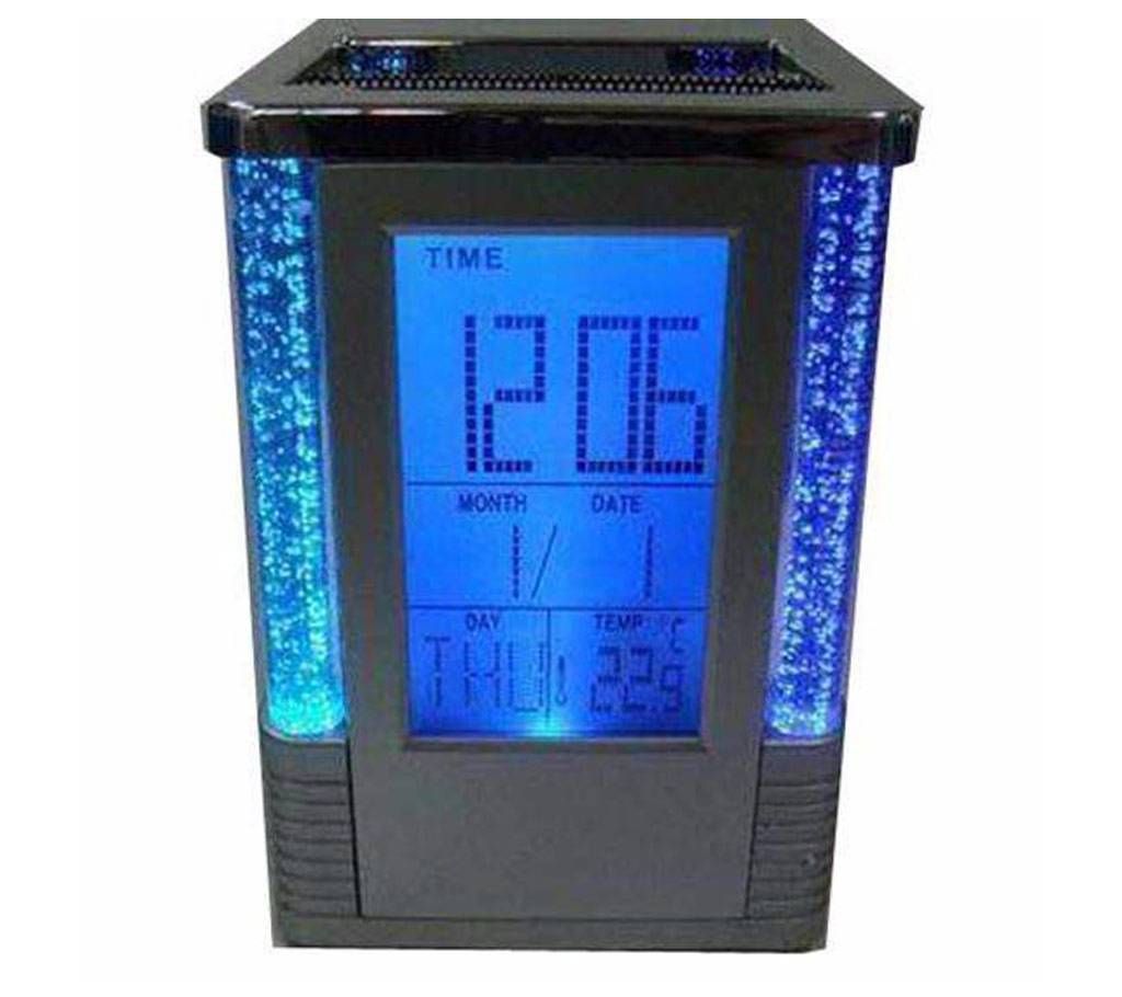 Pen Holder Clock