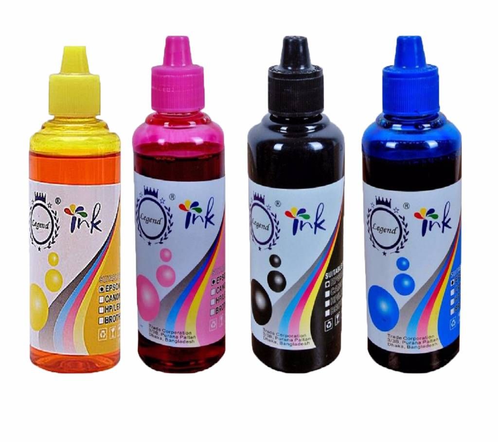 Printer Ink - 4 Colors