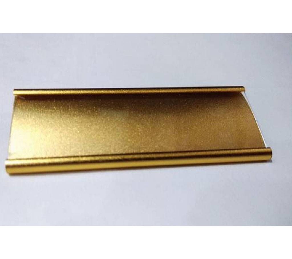 Golden Name Tag & Badge