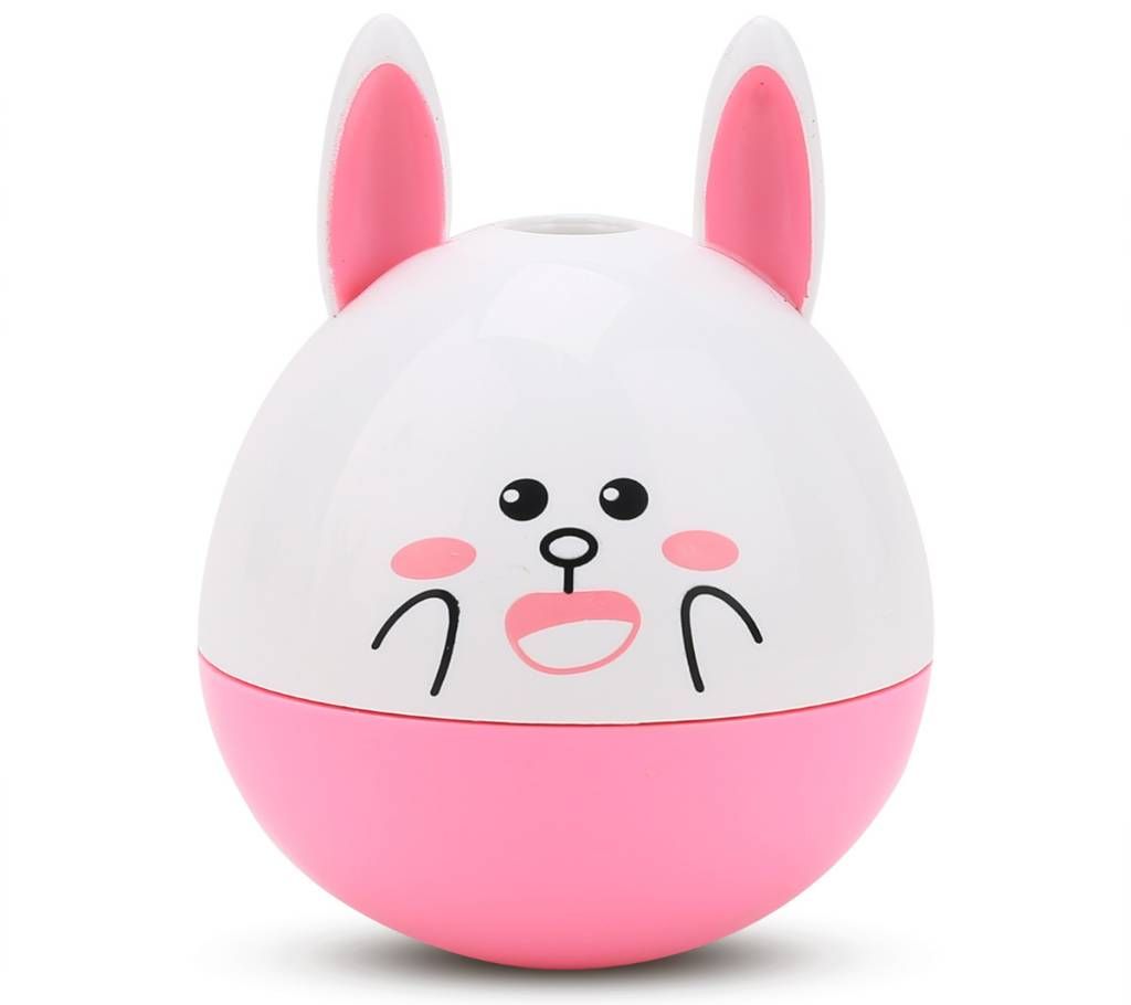 Deli No.0521 Mini Friend Pencil Sharpener - Pink - 1Pc