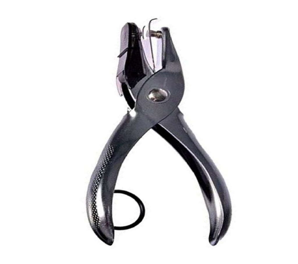 Single Hole Punch Machine - Black
