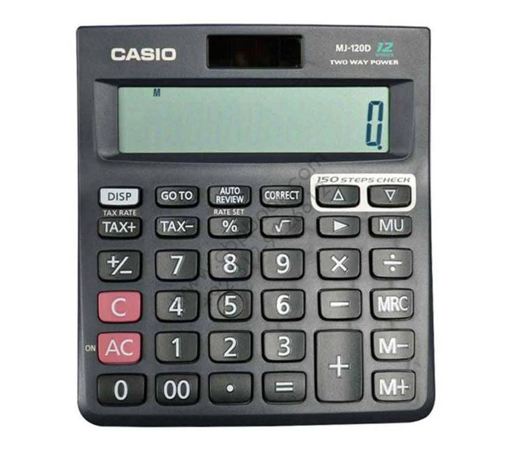 CASIO MJ 120 (12 DIGIT) Calculator 