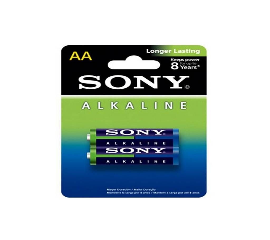 Sony AA Alkaline Battery Pack of 2