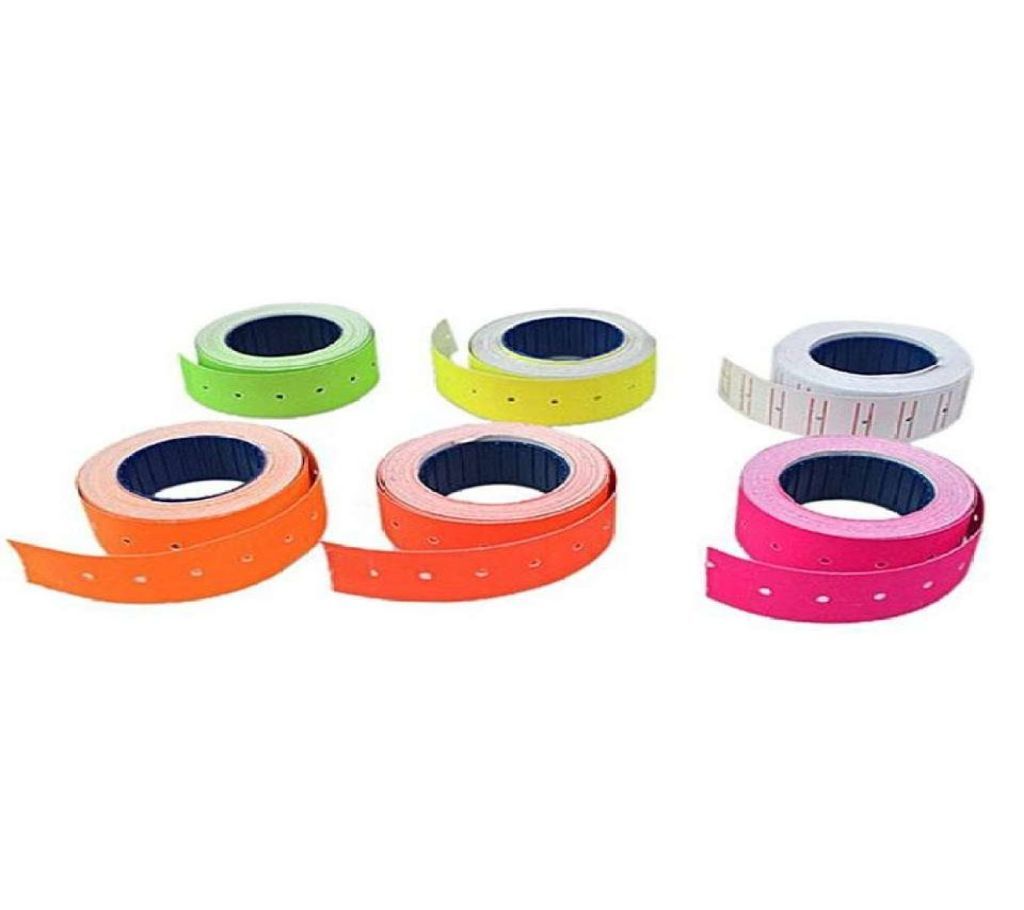 MX-5500 Price Label Sticker - Multicolor (12pcs)