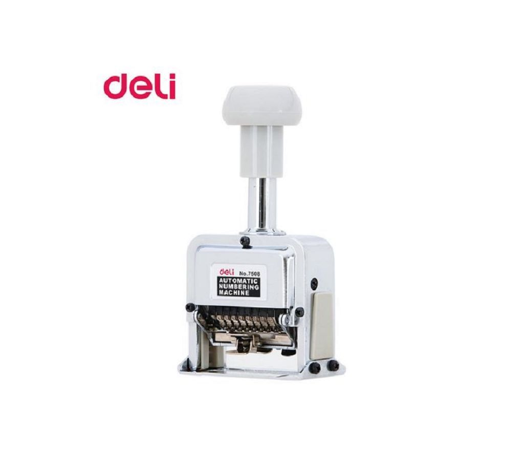 Deli 7510 Automatic Numbering Machine 7 Digits