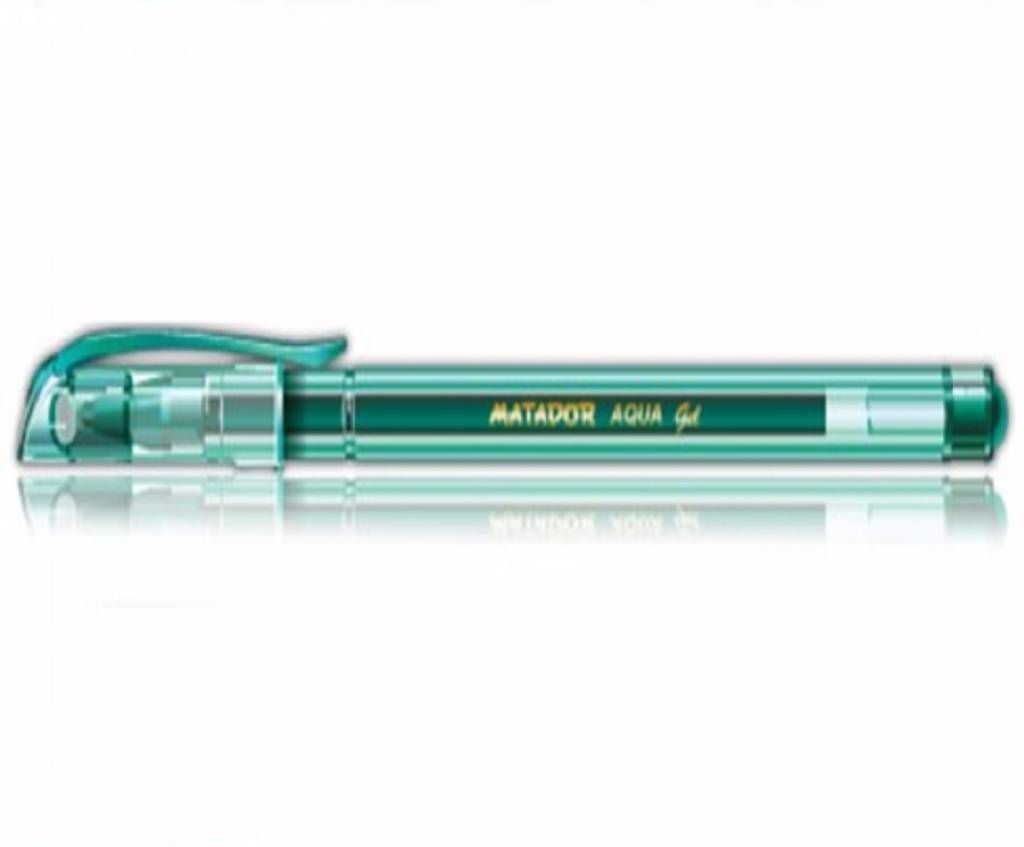 Matador Aqua Gelpen Green -6Pcs