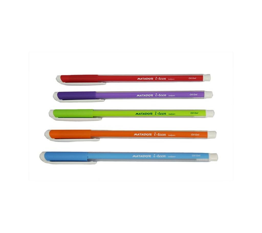 Matador i-teen Pen - Black - 12 Pcs