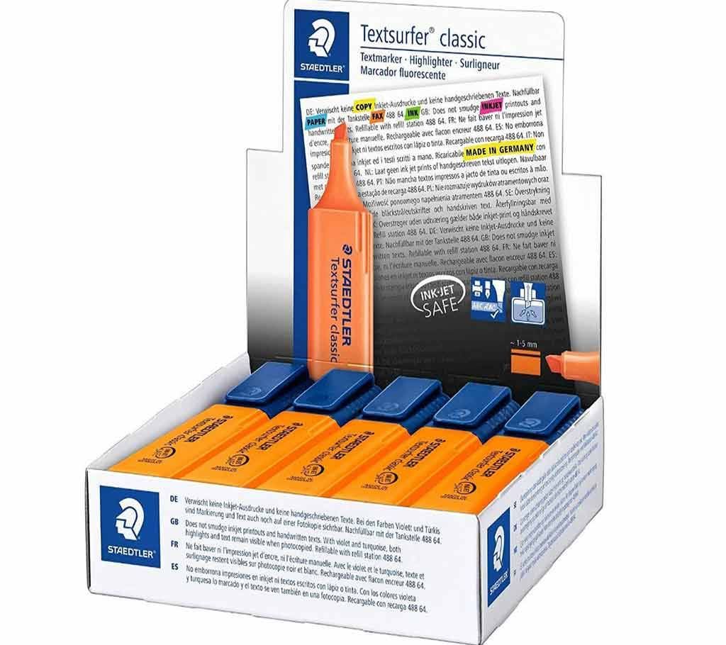 Textsurfer Classic Highlighter - Orange (6 Boxes)