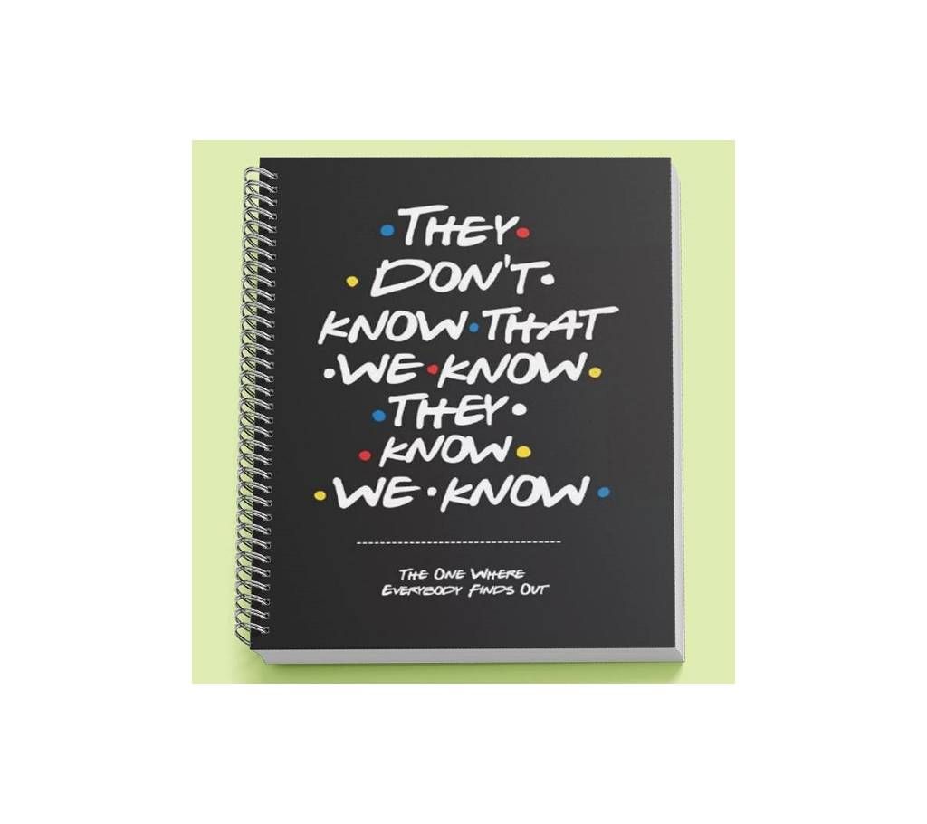 Friends Notebook