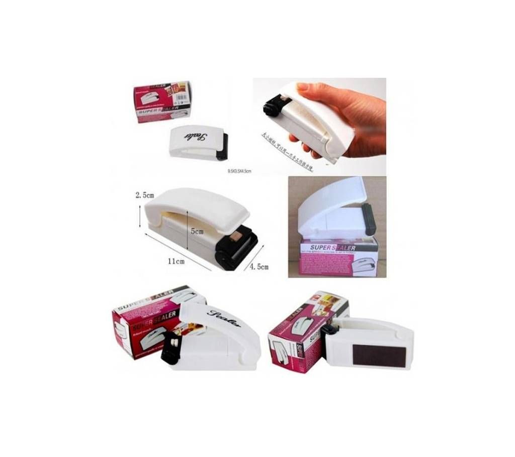 Super Sealer Mini Sealing Machine - White 200 g china