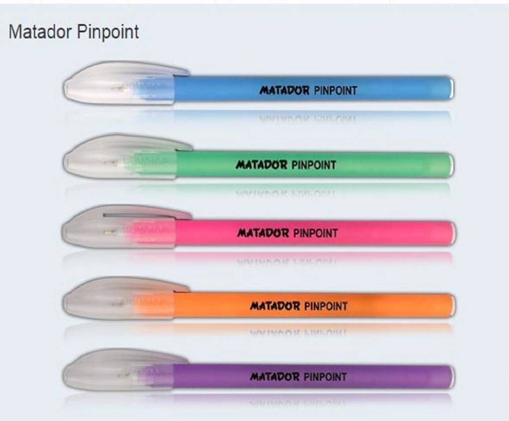Matador Pin-Point Pen -12Pcs