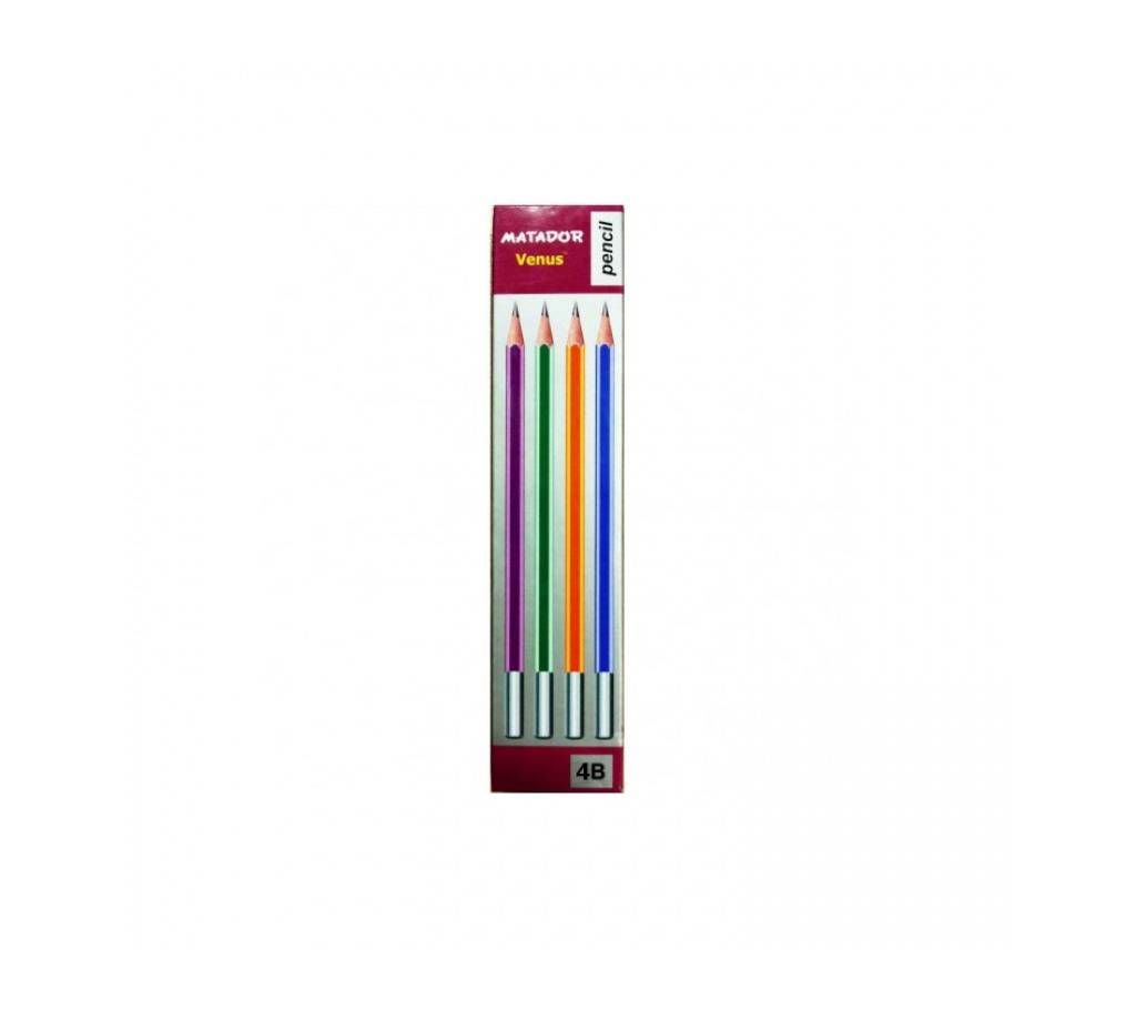 Matador Venus Pencile 4B - 12pcs (Pack Of One)