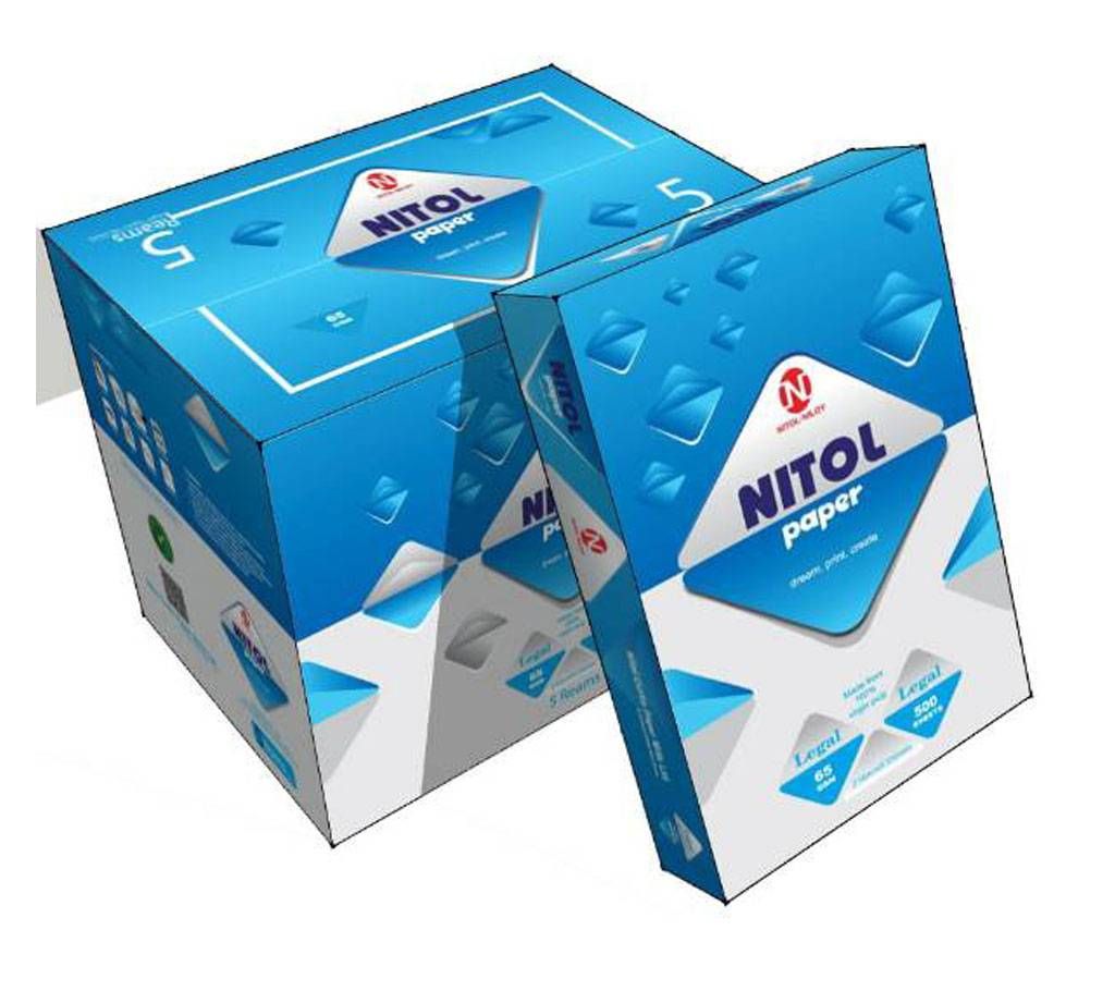 65 GSM Legal Paper (NITOL PAPER)-5 REAM