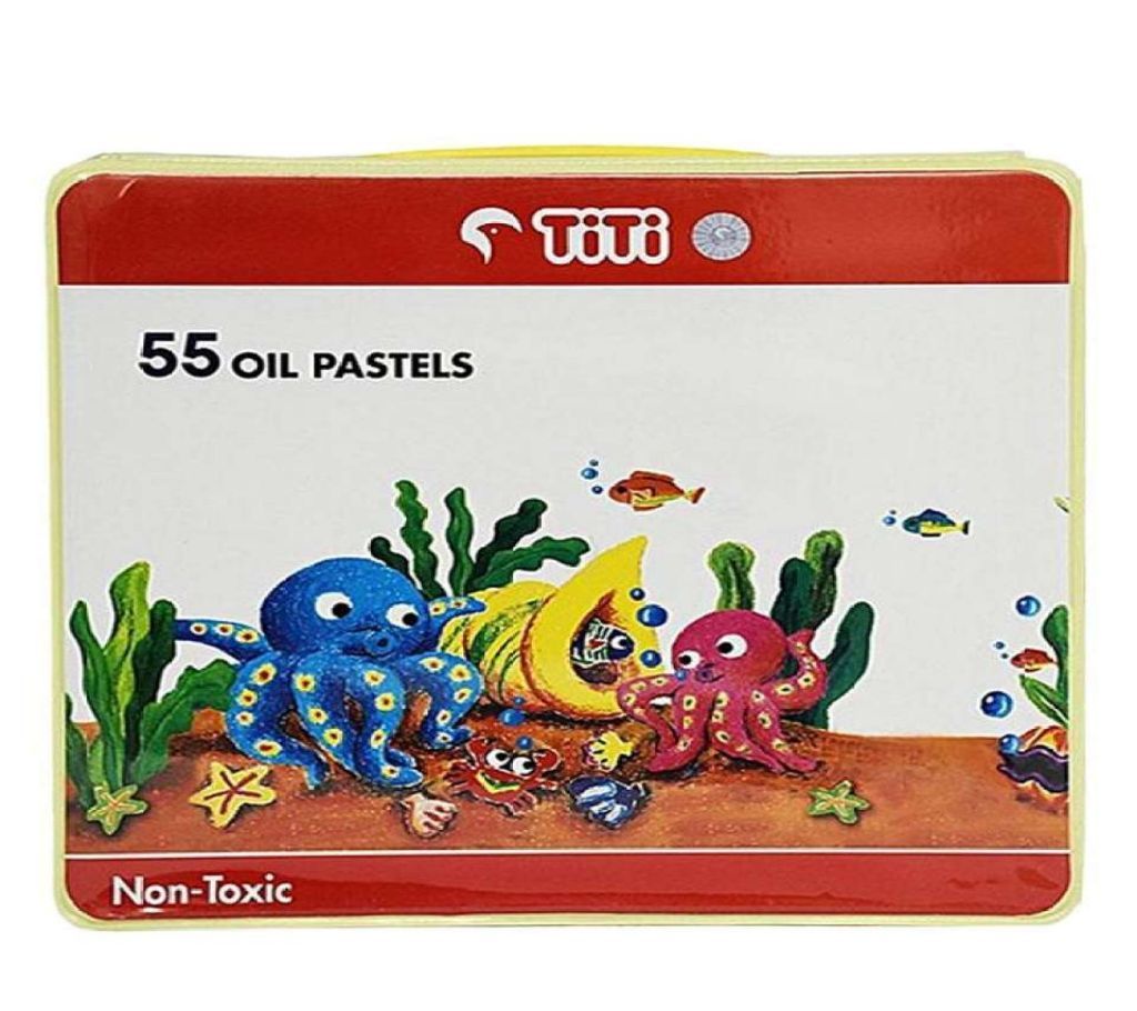 55 Non-Toxic Oil Pastels
