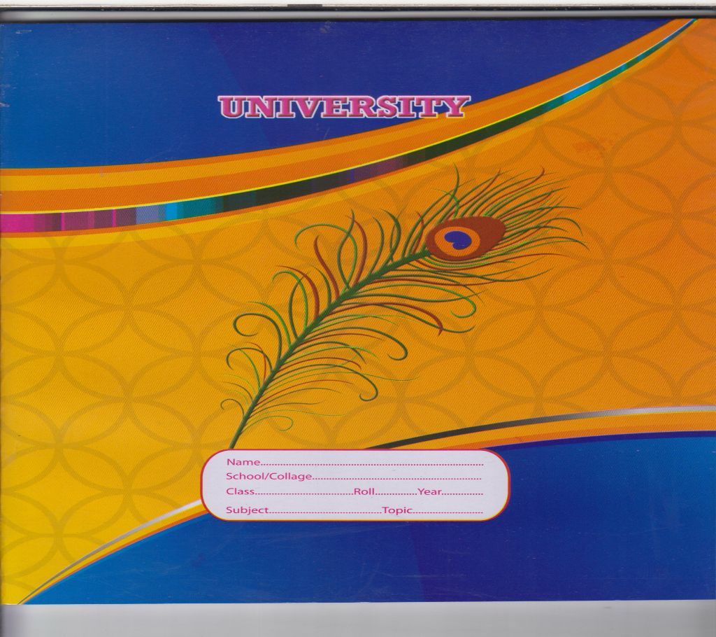 University Note Book Khata BANGLA EMGLISH & Math  150 Pages -6 Pcs Set