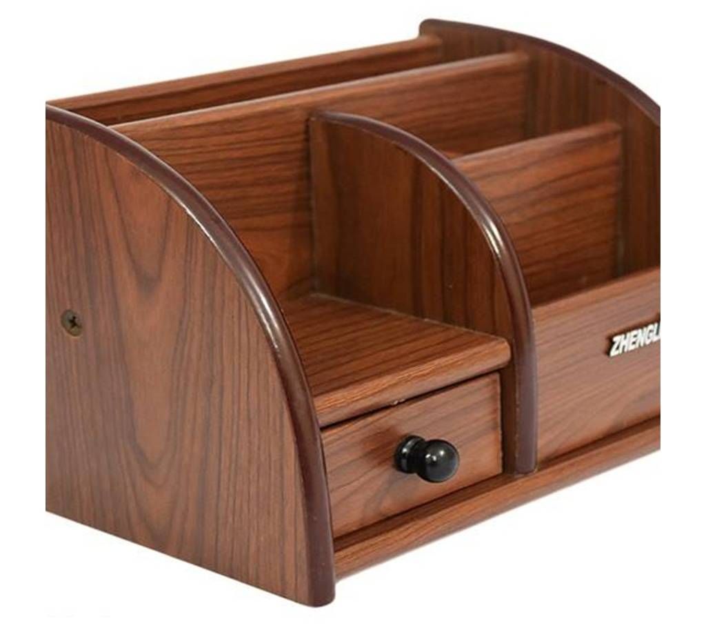 Designer Wooden Vase For Pen Holder