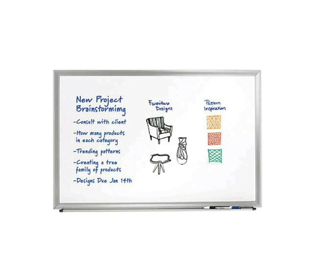 Aluminum Framed Whiteboard Set