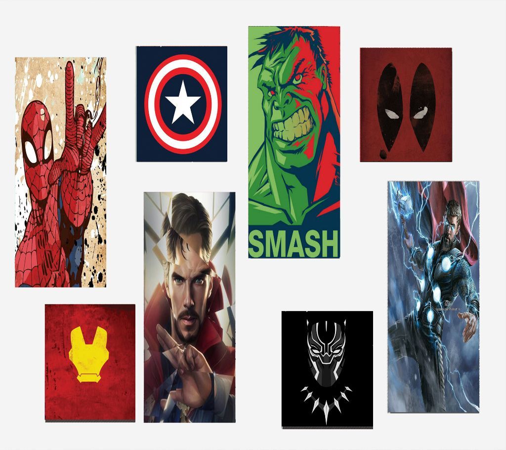 Tin Tin Themed Stickers 8 Pieces