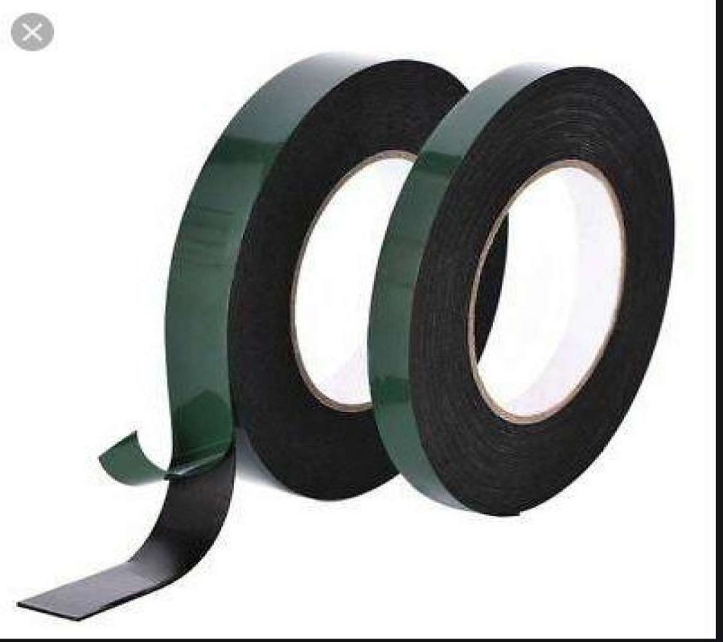 Waterproof Both Sided Foam Tape 0.4mm - Black