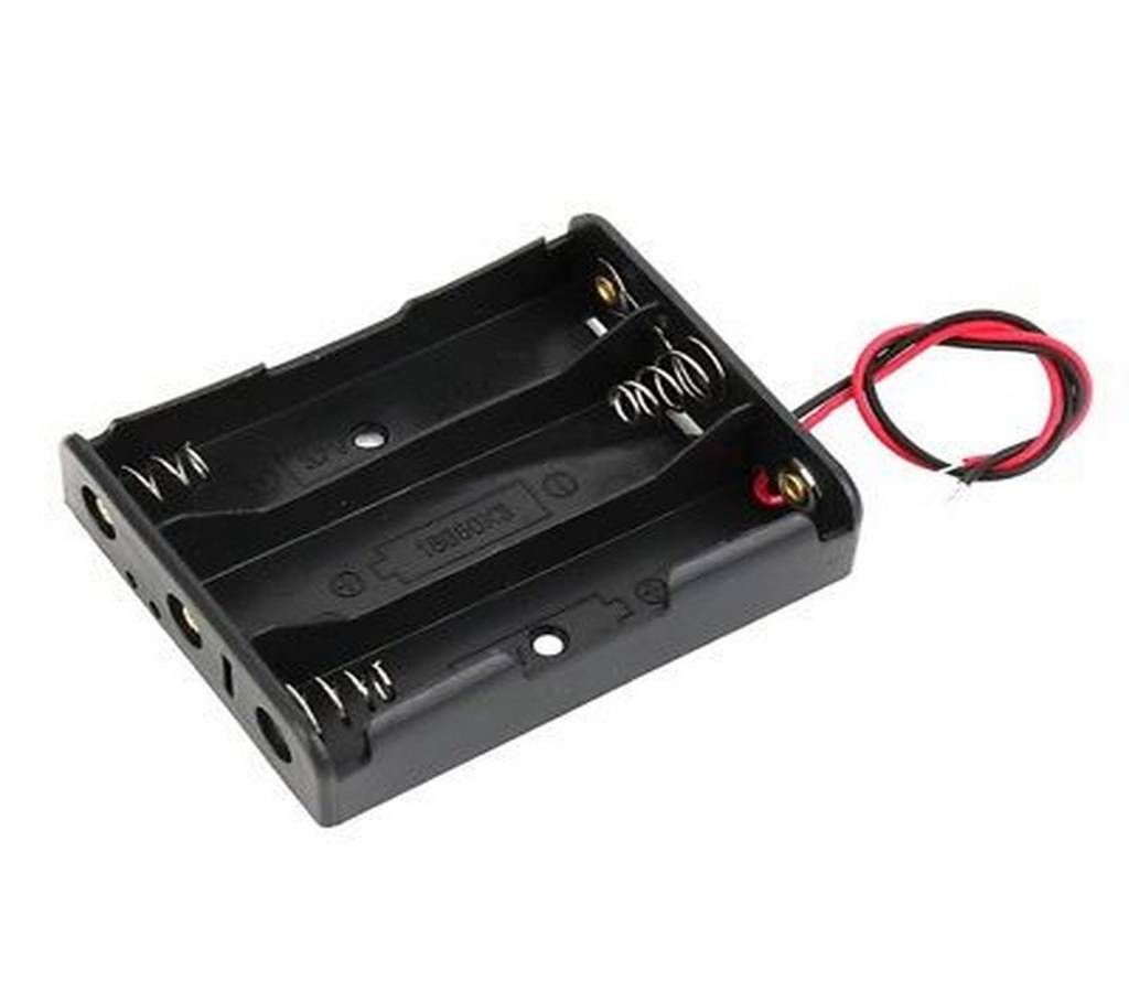 Battery Holder Case Clip Box 3aaa