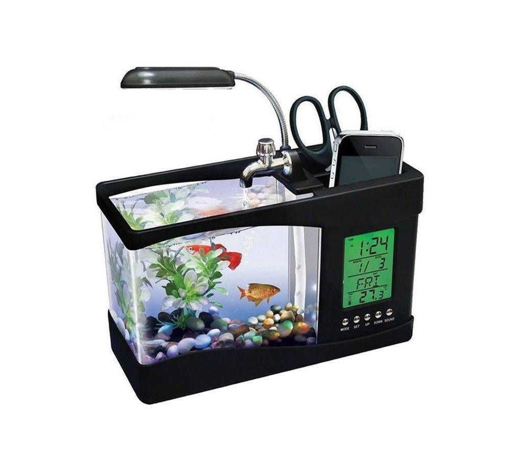 USB Desktop Achievement With LCD Clock