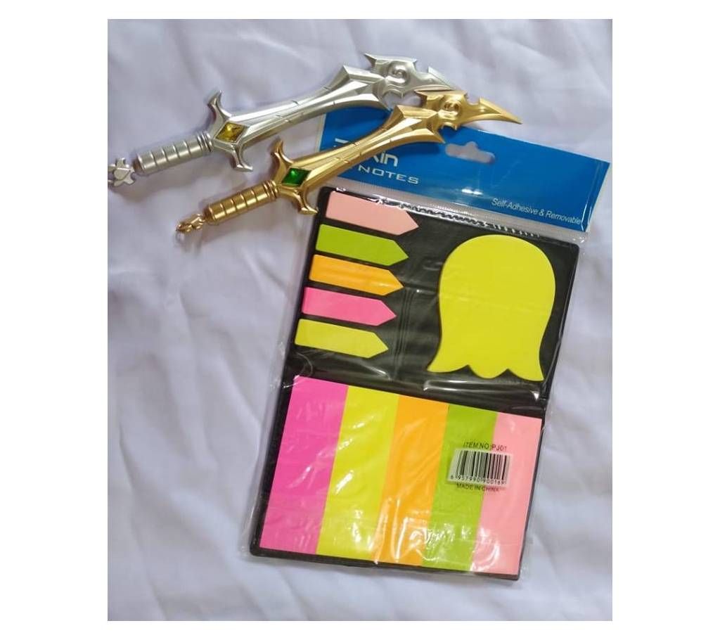 Sticky Notes with Cover and 2 Pens