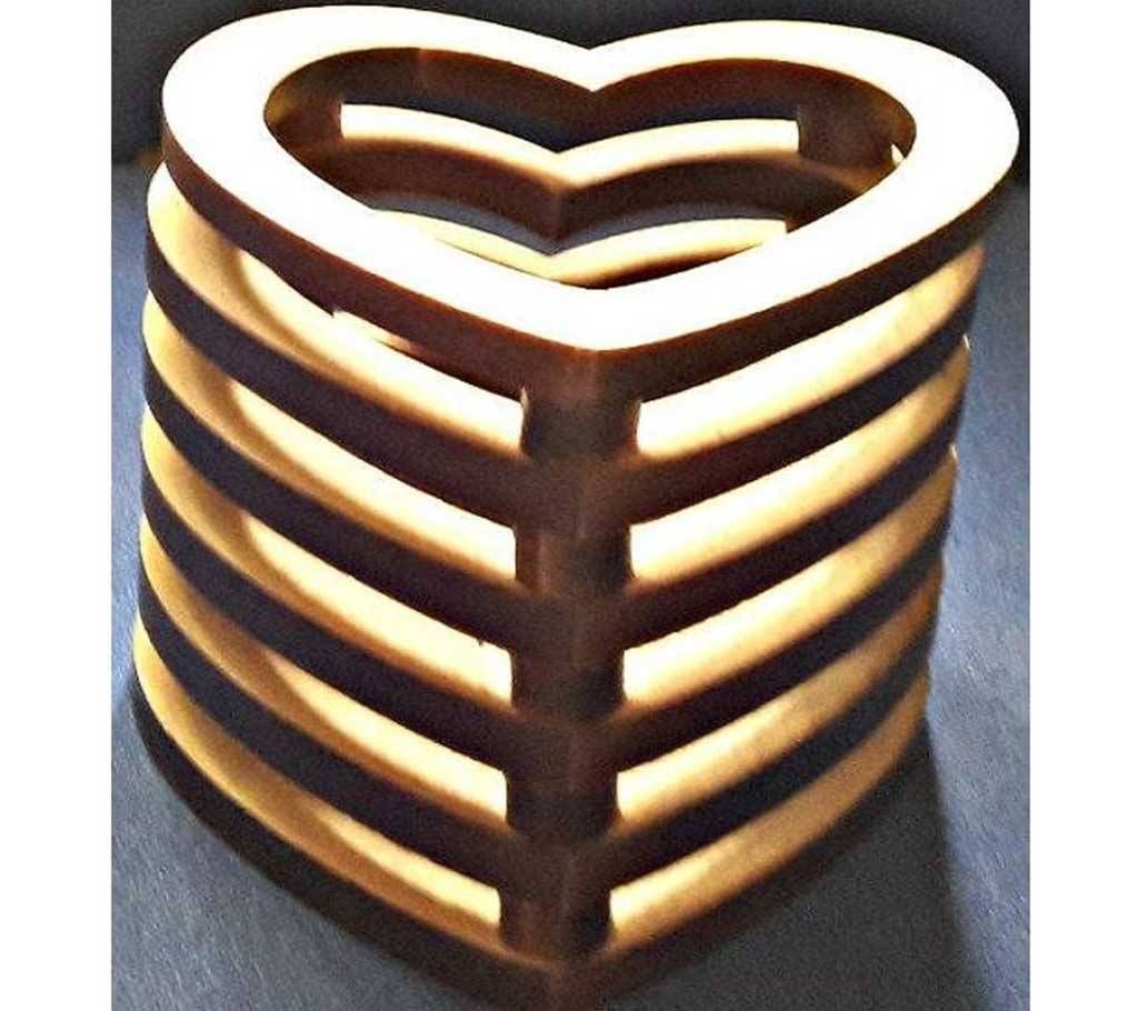 ORR Sell PoinT-e-shop, Wooden heart shape pen holder