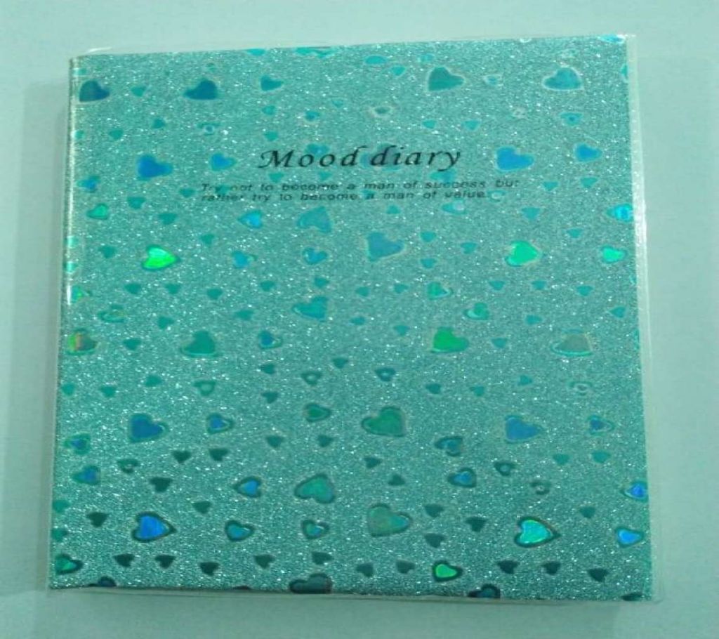 Notebook Mood Diary Sky Color. 1Pcs