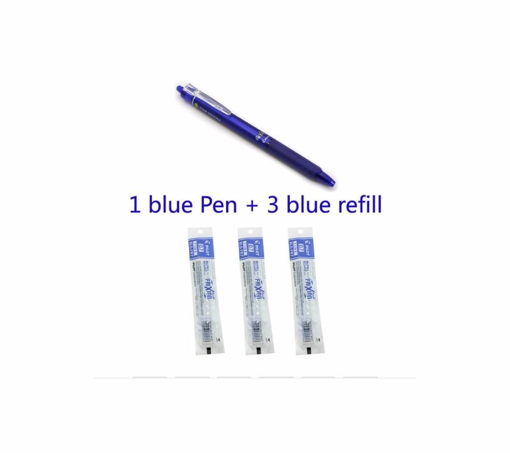 Pilot FriXion Ball Knock LFBK-23F Gel Pen 0.7mm Blue