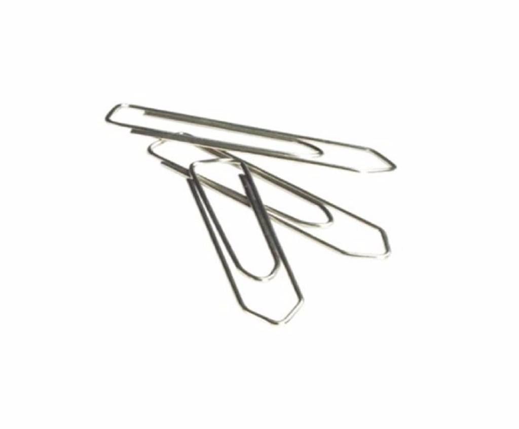 Deli 29/33/50mm Arrow SS Gem Clip for Paper-Pack-2